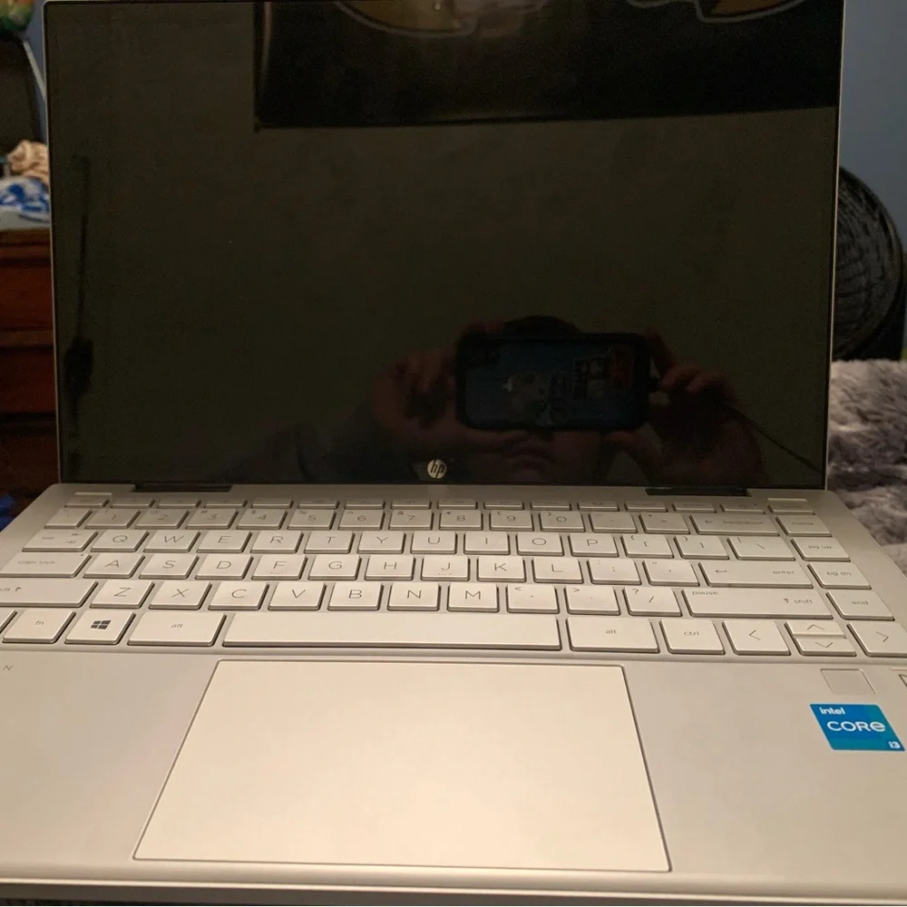 Hp pavilion x360- touch screen fingerprint scanner great condition